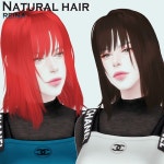 [심즈4 여심헤어] Natural hair : 네이버 블로그 | 심즈 4, 심즈 모드, 심즈 4 모드