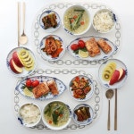 Pin page 홈요리그램 on Instagram: #홈요리그램#연어스테이크 드디어 오징어순대레시피 촬영했어요😆 편집 되는대로 업로드 할게요😊 밥상은... 