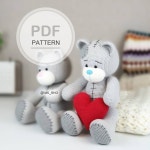 #amigurumi #아미구루미 #코바늘인형 #대바늘인형 #손뜨개인형 #christmasdoll #crochettoy #crochetbear #ganchillo #etsy... 