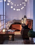 braun  - #ÄPPLARÖ #banktruhedrauen #braun #las #lasBan… | 아파트 발코니 장식, 발코니 디자인, 발코니 가구