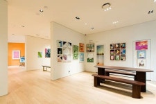 화이트&우드톤 모던한 35평 아트 갤러리 인테리어 (강남구 신사동)