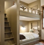 2층침대, 벙커침대 인테리어 | Kids bunk beds, Bunk beds, Bunk beds with stairs