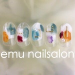 emu nailsalon on Instagram: “NEWサンプル♪#nails#gelnails#winternails#naildesign#nailart#clearnails#美甲#네일아트#네일#ネイル... 