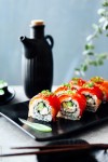 Salmon Roll by Ellie Baygulov in 2022 | Salmon roll, Salmon, Rolls