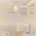 아이보리 컬러로 깔끔한 실내 18평 뷰티샵 인테리어 (양주 덕계동)