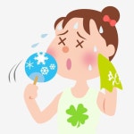 땀이 뻘뻘 문자 일러스트 한여름 여름, 얼음 여름, 한여름, 팝 PNG 일러스트 및 PSD 이미지 무료 다운로드 - Pngtree