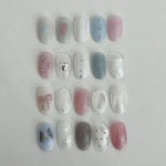 Pin by 념 념 on 네일 아트 트렌드 | Hippie nails, Luv nails, Cute gel nails