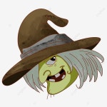 사악한 미소를 그리는 마녀의 만화 일러스트, 마녀, 모자, 마법 PNG 일러스트 및 PSD 이미지 무료 다운로드 - Pngtree