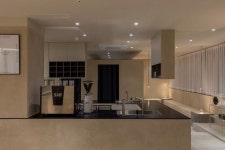 모던하고 고급스러운 분위기의 36평 헤어샵 인테리어 - 2021 | 인테리어