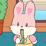 머핀앤너츠 on Instagram: “붸붸붸붸에에에에 🐰🌈✨ #냠냠 #무지개 #ewwww”