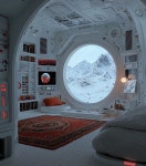 Pin by 𝓷𝓮𝓻𝓾_ on 빠른 저장 | Spaceship interior, Futuristic interior, Dream home design
