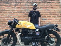 Cb 450 cafe racer | Cb 450, Cb 450 cafe racer, Motos