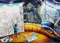 Pin page 입시 발상과 표현 | 예술 영감, 페인트, 포스터 디자인