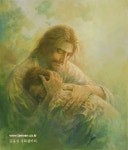 주 품에...In the arms of the Lord 2011년작 10호 F oil on canvas ...by Yongsung Kim | 기독교도, 예수 그리스도, 예수님의 사랑