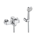 Bath Taps Atlas Wall Mounted Bath Shower Mixer Roca | Bath shower mixer, Shower bath, Bath taps