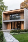 64 Villa House Designs That Merge Style with Nature Stylish modern house with stone and wood exterior. Prepare for a lively escapade... 