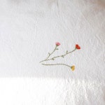 전주여행 중 숙소 베게에서 발견한 손자수. 참 곱다 :) . . . . . #자수타그램#프랑스자수 #전주여행 #오목대달비치