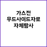 가스전 사실 우드사이드 자료와 자체 탐사 포함! | 대구진