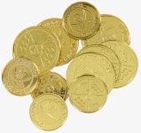 금화 초콜릿, 초콜릿, 금전 일러스트 PNG, 금화 이미지 벡터, PSD 파일 - Pngtree