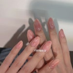 복숭아네일아트