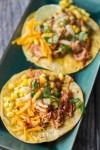 This recipe for Slow Cooker BBQ Chicken Tacos is an easy and fun way to mix up Taco Night! Shr… | Slow cooker bbq chicken, Slow... 