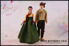 전통미니어쳐한복 바비켄 마당쇠