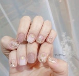 • Nail Design 은은하게 또는 고급지게! 금박네일