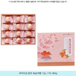 18000원 ~ 과자의성 원주 복숭아빵 12p, 1개, 360g ~