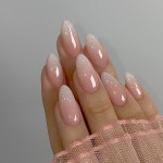 네일엠씨/서초네일/강남네일/팁연장/웨딩네일 on Instagram: . 화이트 옴브레🤍 | Bruids nagels, Stijlvolle nagels, Nagels