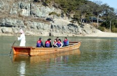 하회마을 나룻배 체험