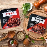 [리뷰] 수라예찬 쭈꾸미볶음 1+1 300g 2팩 매운맛 보통맛