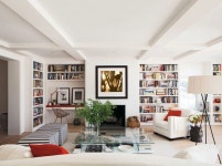 책을 좋아하는 한국인을 위한 서양의 책장을 활용한 리빙룸 인테리어 모음 | Living room designs, Fireplace built ins, Living... 