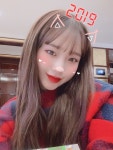 모두모두 새해 복 많이 받으세요 ~~ !! (저희 집 복만이도 받으세요 ㅎㅎ)  #위키미키 #최유정 🌻 #2019 #새해 #Happy_New_Year !!
