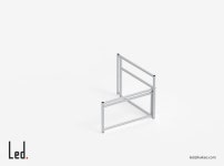 Pin page Led.발광다이오드 / S028easyCushionChair[2024] 700x740x700[frame] ​조립이 쉬운 쿠션의자. 판매시 완제품은 포장이 커지고 키트는... 