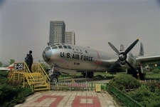 여의도의 모형비행기 모습 | Air force, Aircraft