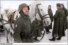 Français (LVF) Soldiers of the Wehrmacht French Volunteer Legion in Russia, November 1941 | 제2차 세계대전, 세계 대전, 전쟁