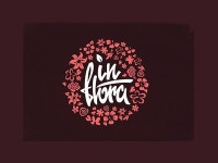 in-flora on Behance | 로고 디자인, 로고, 디자인