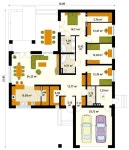 Rzut MT Ambrozja 6 CE | 평면도, 집