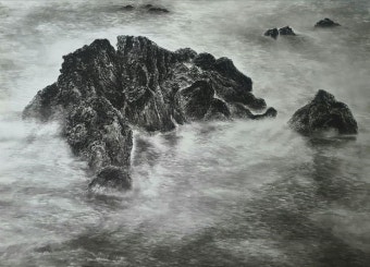 Park  hyun  ju-korea( ink-and-wash painting 박현주 - 바위 ) e-mail:alpaju2013@daum.net | 바위