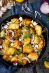 Roast Potatoes with Dill and Green Onions | 비건