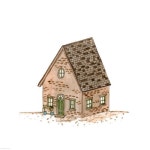 329. Perspective House | 수채화