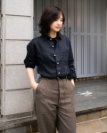 Pin page Mode-Man (모드맨) on Instagram: 드레익스(Drakes)The Linen Summer Shirt Dark Navy 레노앤코(Leno&co) H2302-PT025 Beige... 