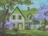 ʚ 𝐿𝑜𝑏𝑒𝑙𝑖𝑎 ɞ | 빨강머리 앤, 구름 그림, 집