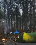 Ok Hyeong Kim on Instagram: #호명산잣나무숲속캠핑장 #솔캠 #백패킹 #camping #호잣캠