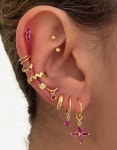 💌pic credits:@mariadosaesㅤ(Instagram post) 💌pic credits:@mariadosaesㅤ(Instagram post) en 2024 | Aros, Aretes, Piercing