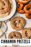 Cinnamon Sugar Pretzels | Recette | Idée recette, Bretzel sucré, Meilleure recette de pain