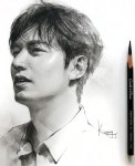 Pin page ✏drawing sketch 인물화 연필 소묘🖌 on Instagram: 이민호님 흑백입니다~~~~^^ #leeminho #leeminhoo #이민호... 