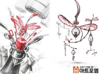[아트포엠기숙학원] 이화여대 디자인학부 합격생 시험작