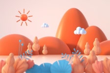 Illustrate.에 있는 Life Of Mansfield님의 핀 - 2022 | 3d 아트, 3d 애니메이션, 모션 그래픽