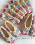 Image du tableau 바느질 de 김희영 | Tricot et crochet, Modèle de pantoufle en crochet, Crochet